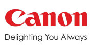 Our client: the logo image of Canon