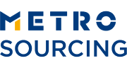 Our client: the logo image of METRO SOURCING